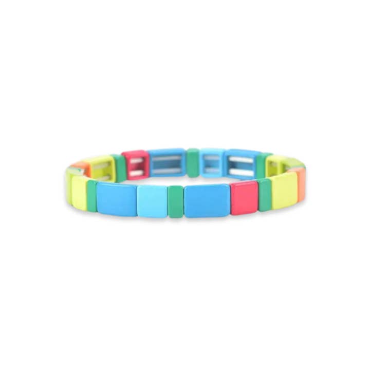 Fornash - Wholesale Bangle Bracelet - Enamel Tile Bracelet
