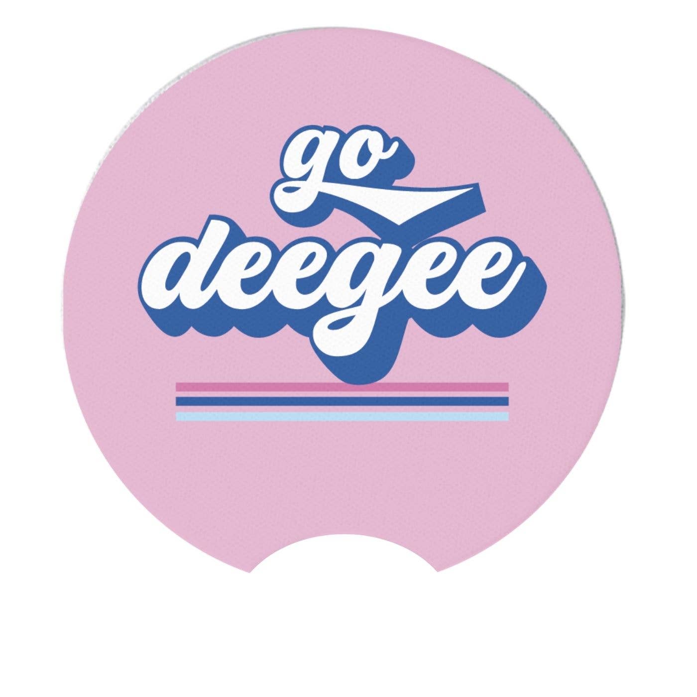 Sarahndipity Shop - Wholesale Car Coaster - Women's - Sorority Car Coasters - Go Design2