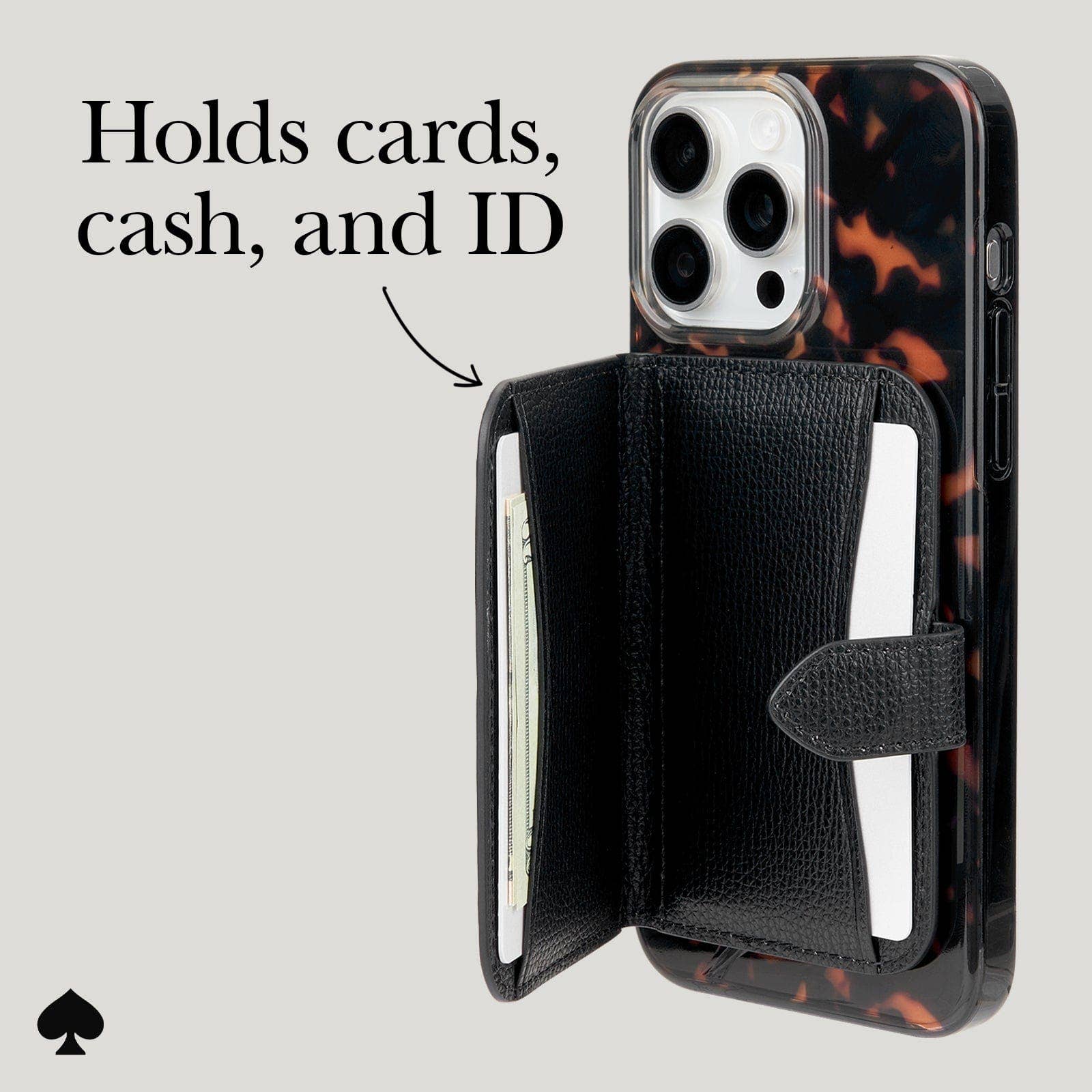 kate spade new york Morgan Wallet MagSafe Black for wholesale on Faire8