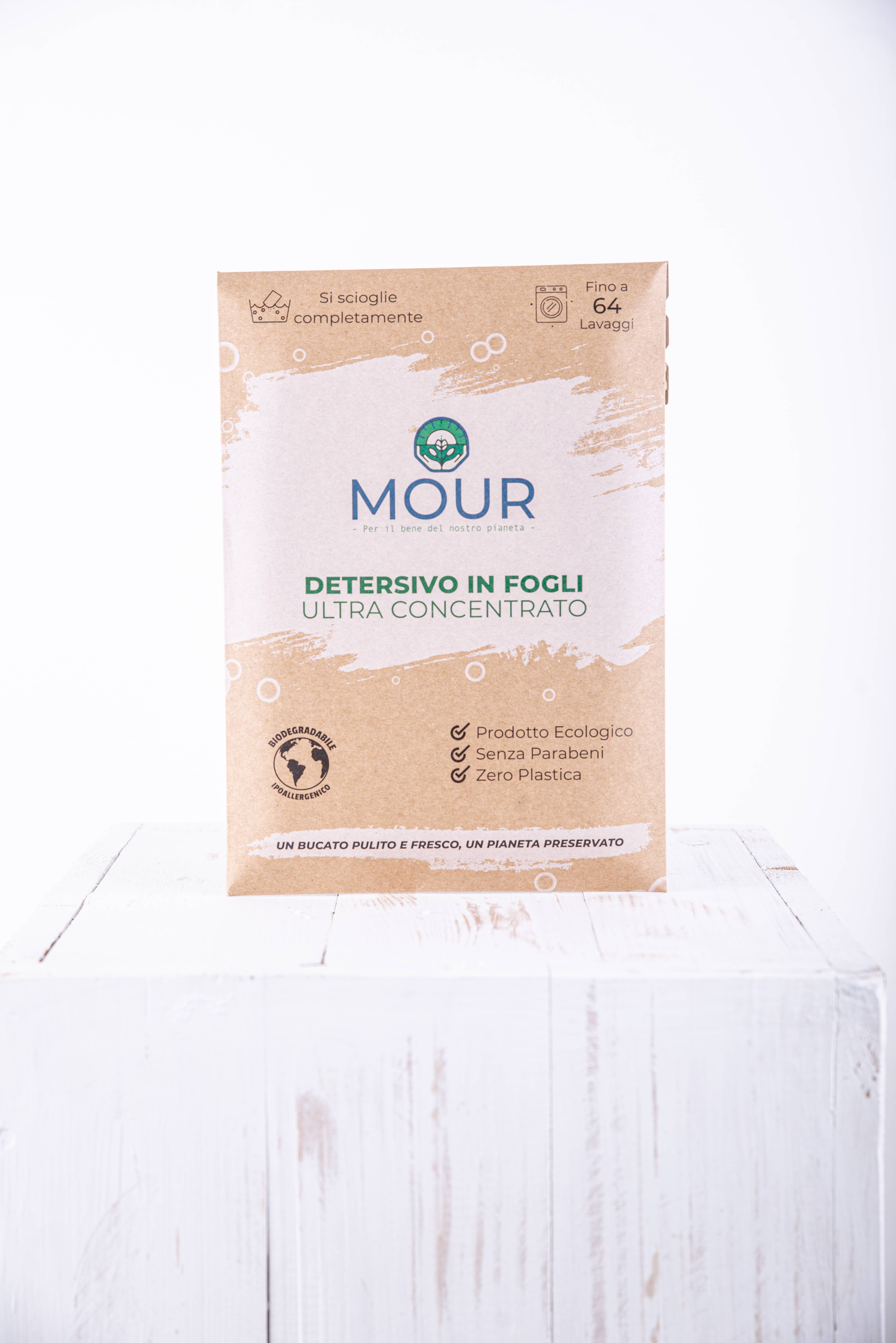 MOURGREEN - Wholesale Laundry Detergent Powder/Pods - MOUR ECOLOGICAL LAUNDRY SHEETS 64 WASHES5