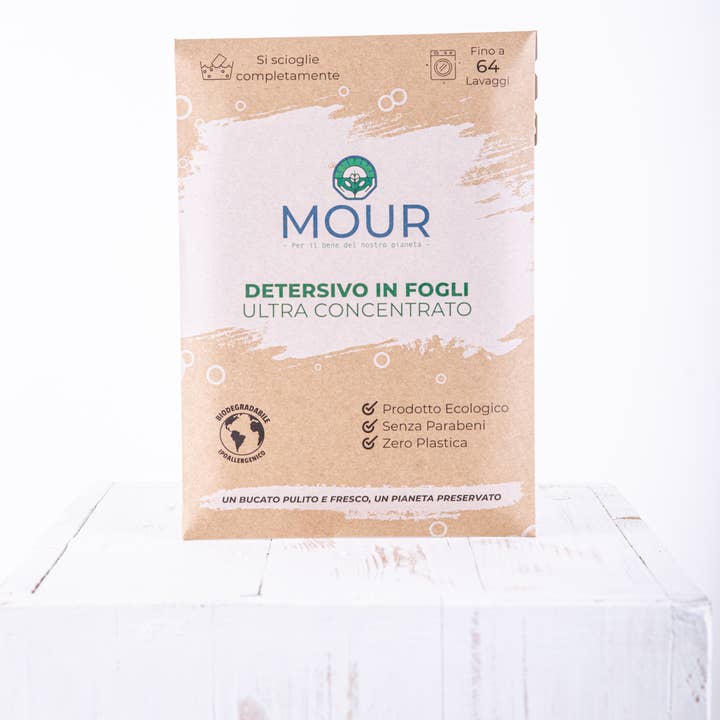 MOURGREEN - Wholesale Laundry Detergent Powder/Pods - MOUR ECOLOGICAL LAUNDRY SHEETS 64 WASHES5