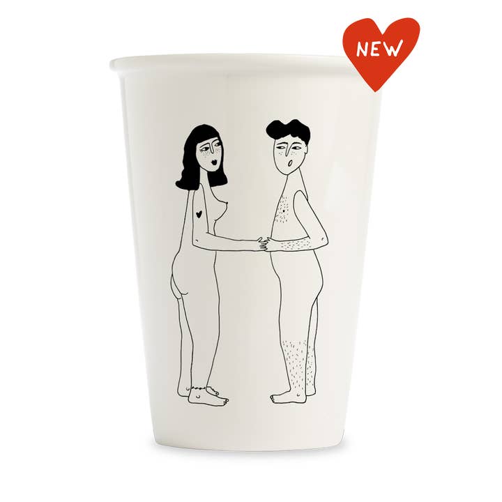 helen b - Wholesale Drinking Glass/Cup - XL cup H nude