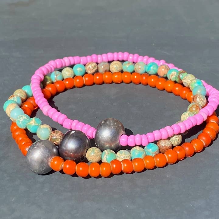 Heather Kahn - Wholesale Beaded Bracelet - Pearl Drop Bracelets