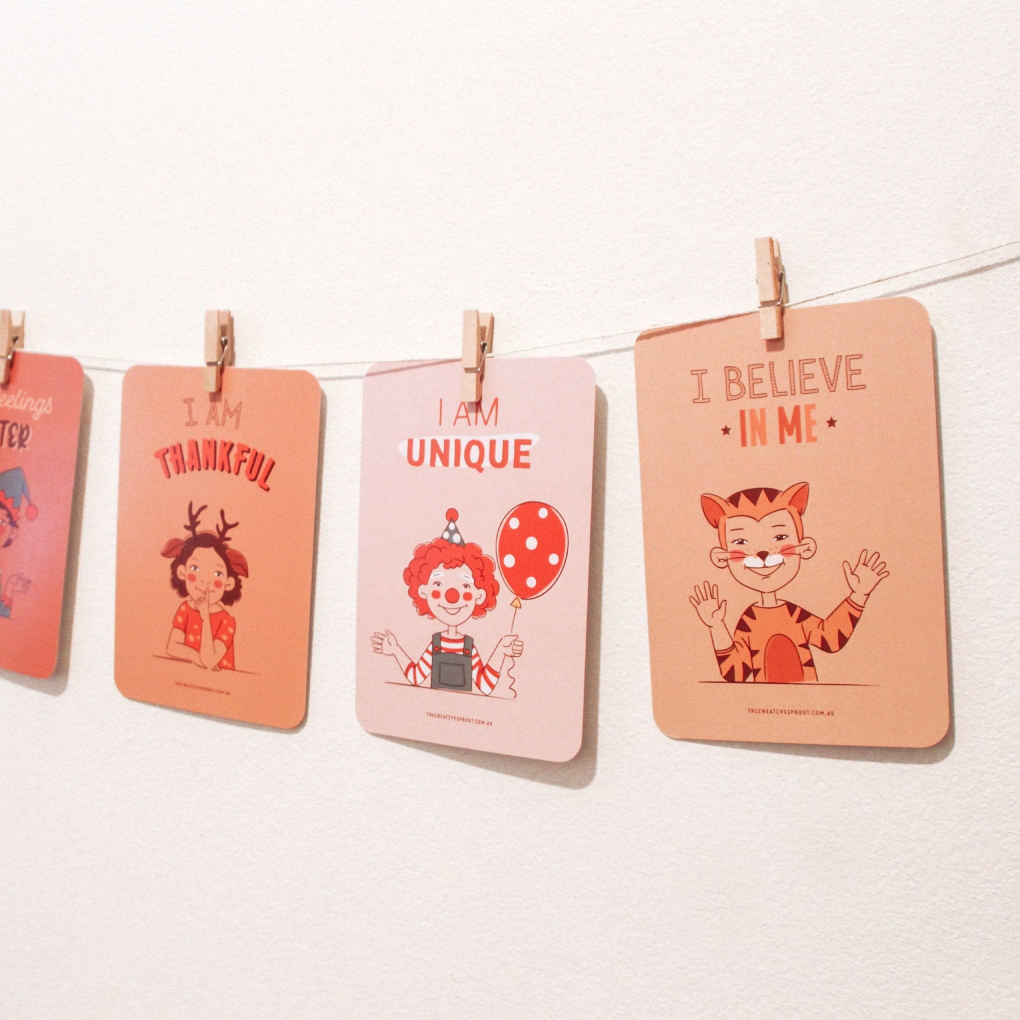 The Creative Sprout – wholesale Learning cards – Child & baby – Affirmation Cards for Kids - Promoting Confidence & Kindness6
