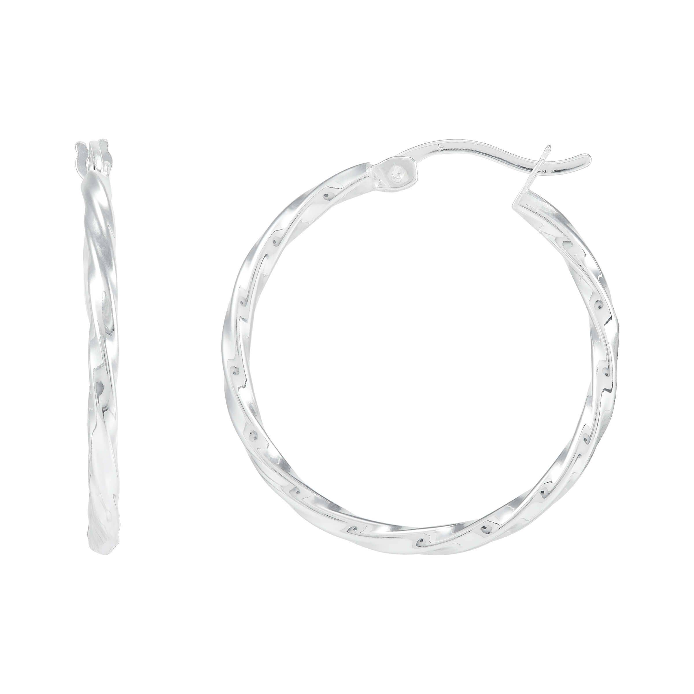 Silpada - Wholesale Hoop Earrings - Silpada 'Endless Twists' Hoop Earrings in Sterling Silver1