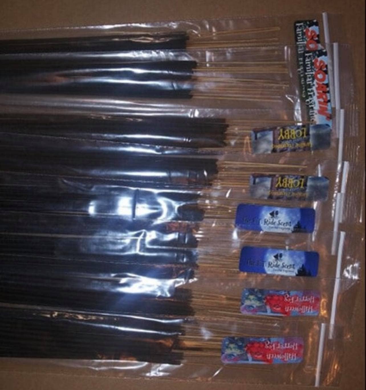 Familiar Fragrances - Vente Encens - Encens non étiqueté (sans marque) en paquet, choix de parfum8