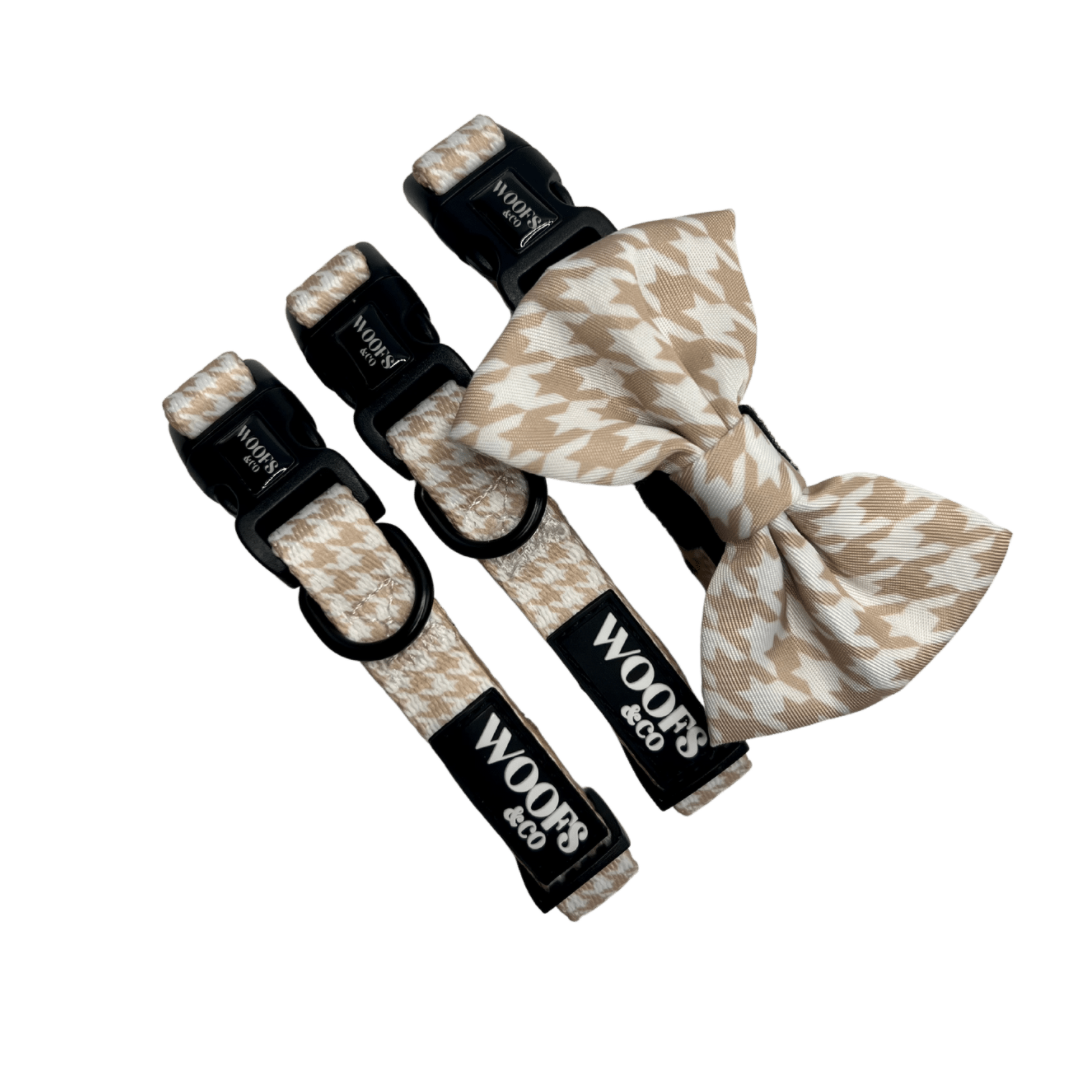 Woofs & Co – Engroshandel Halsbånd - Hund – Halsbånd – Houndstooth-kollektionen2