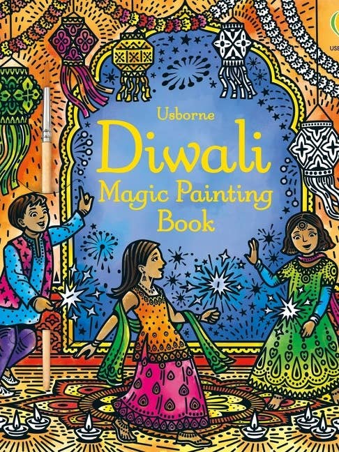 Diwali Magic Painting Book : Usborne for wholesale by HarperCollins