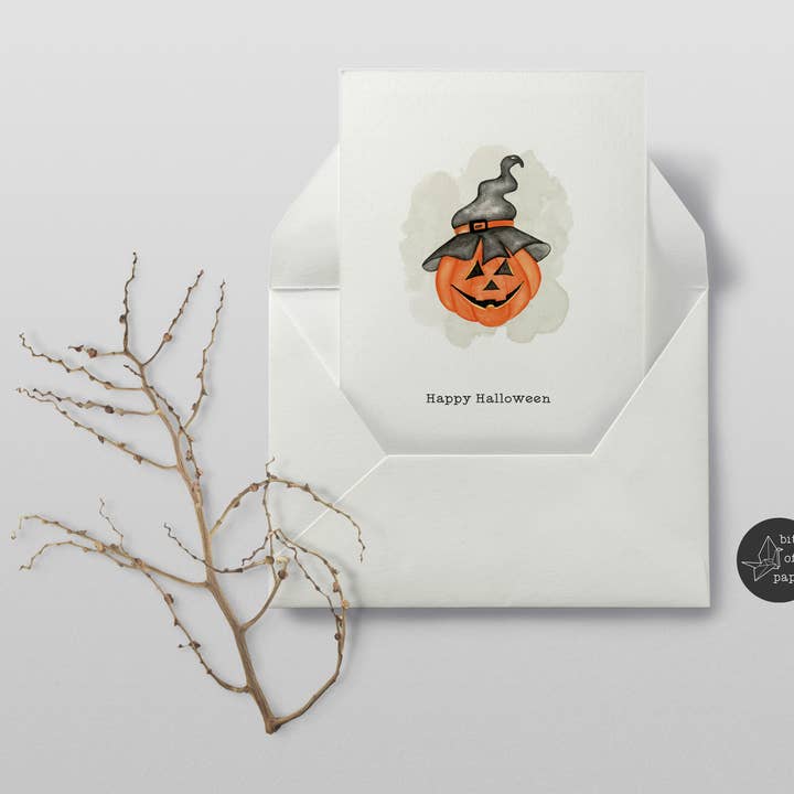 Halloween jack o lantern for wholesale by Bits of paper design co
