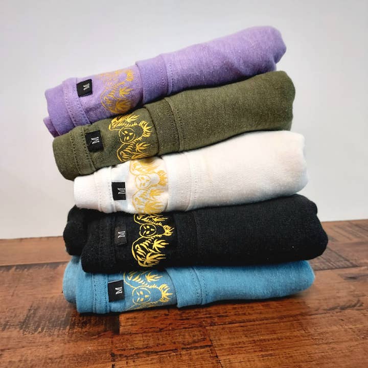 Aurelian Hemp - Wholesale T-Shirt - Unisex - Green Mountain Hemp T-Shirt | 55% Hemp, 45% Organic Cotton
