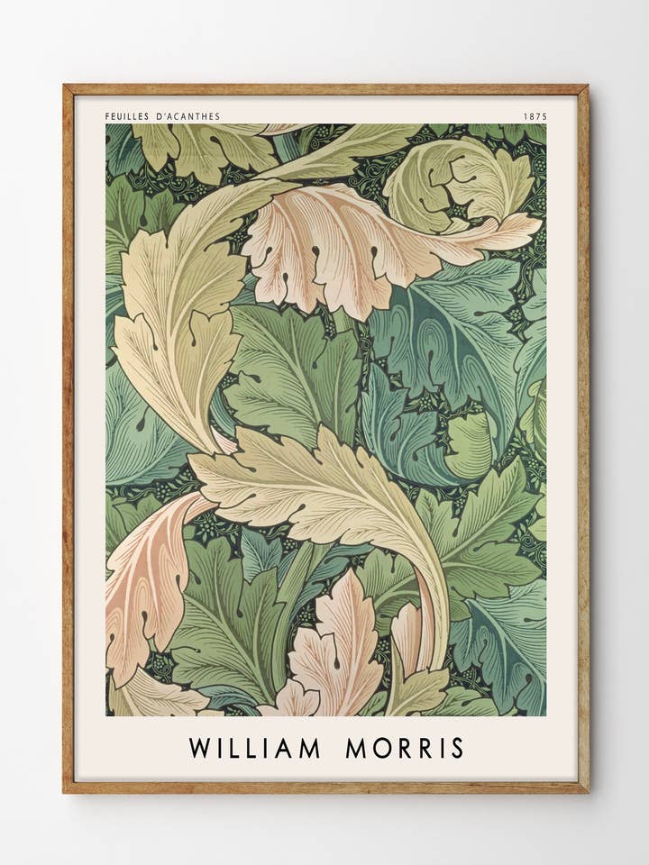 William Morris, Acanthus Leaves for wholesale by Gustave
