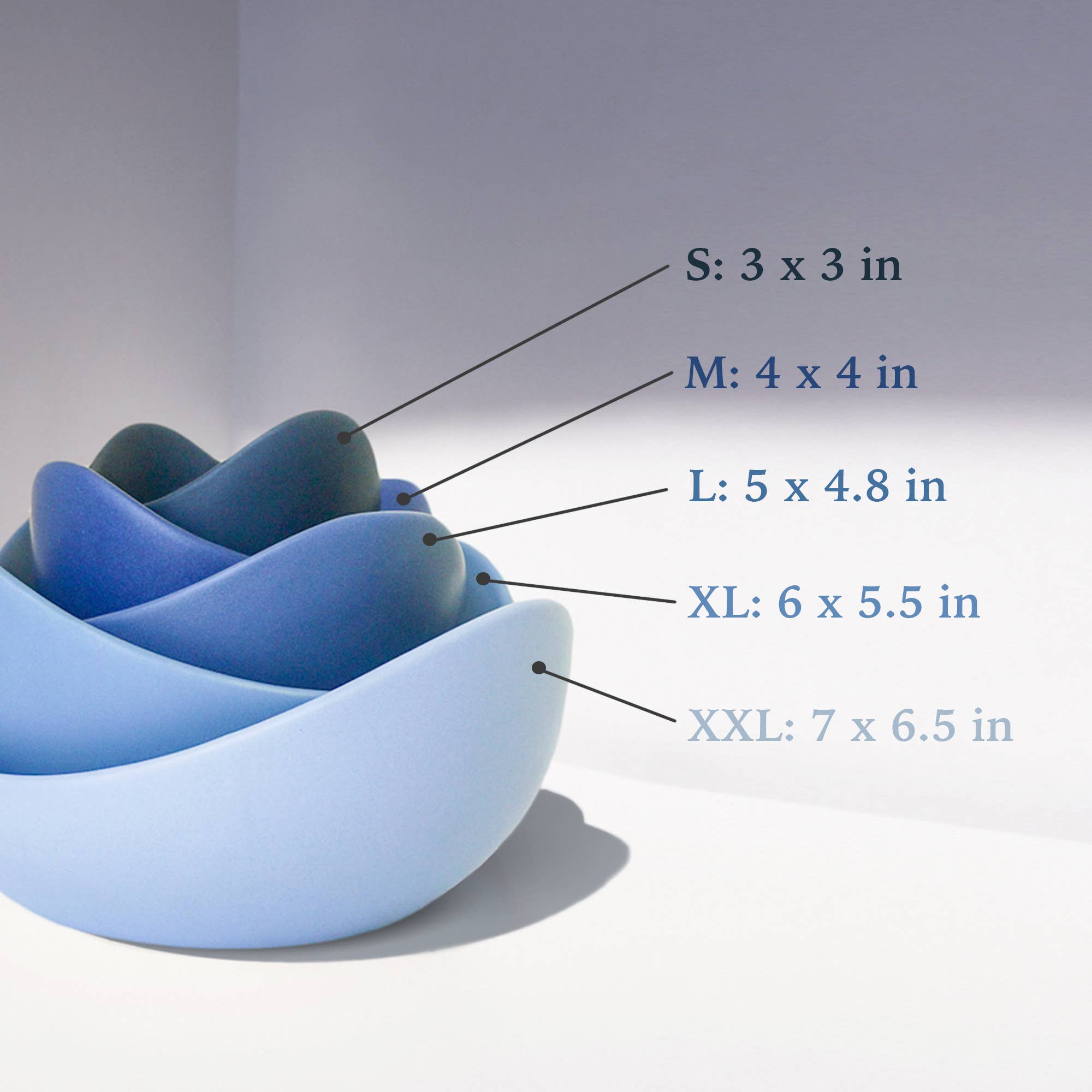 Wabi Sabi Aesthetic - Wholesale Decorative Plate/Dish/Bowl - Natalia Ceramic Nesting Bowls9