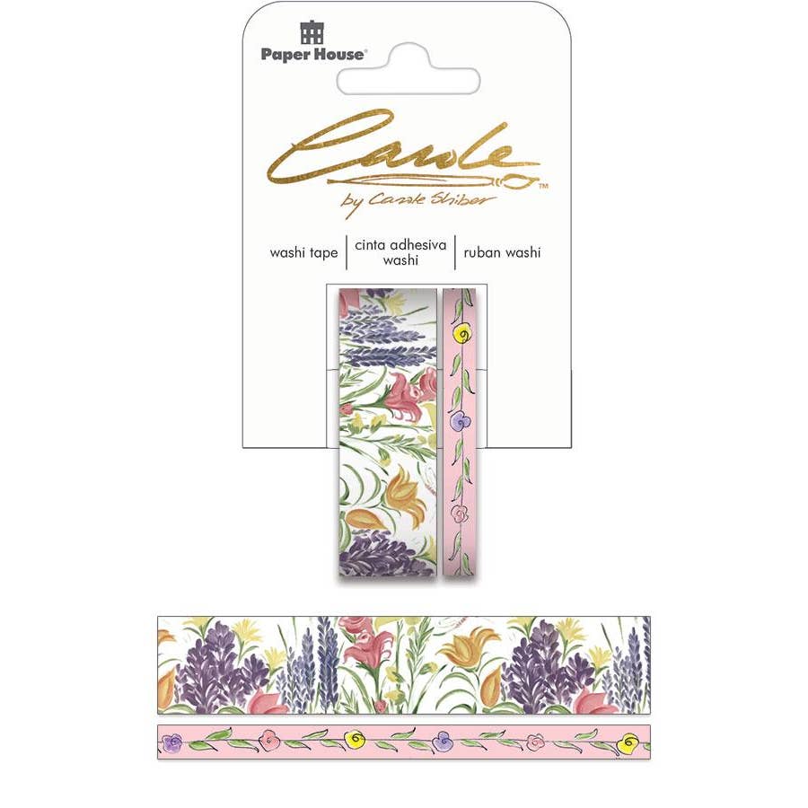 Wildflowers Washi Tape for wholesale by Paper House Productions