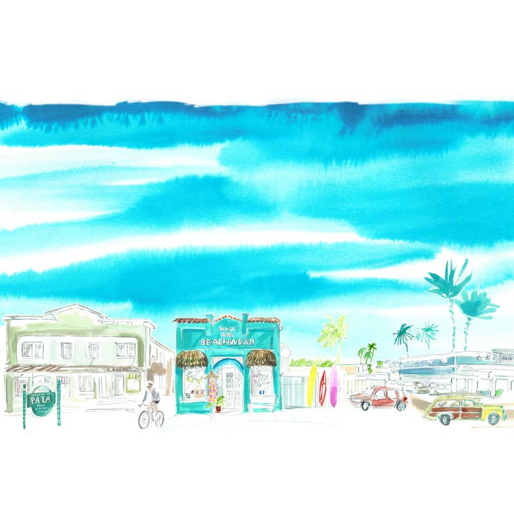 Maui Girl - Wholesale Art Print - Maui Art Prints2