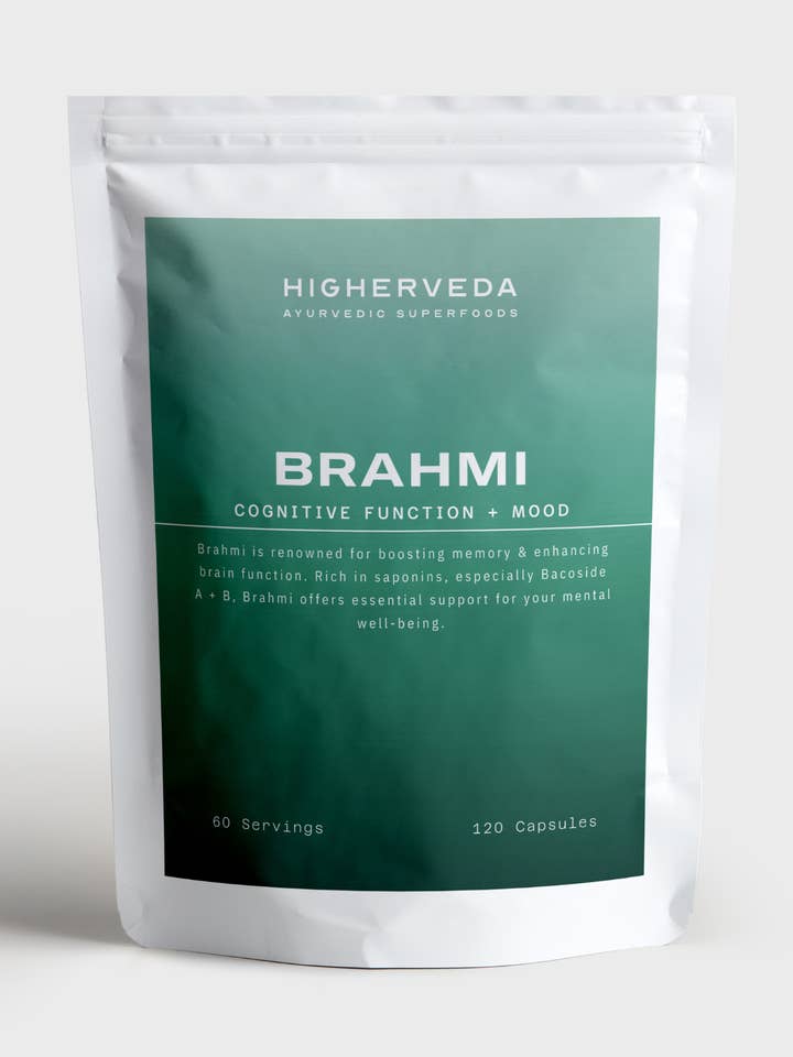 BRAHMI CAPSULES - Cognitive Function & Mood for wholesale by HIGHERVEDA