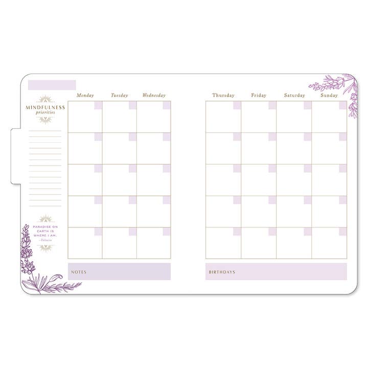 Insight Editions - #1 Pop Culture Publisher - Wholesale Planner - Mindfulness 12-Month Undated Planner1