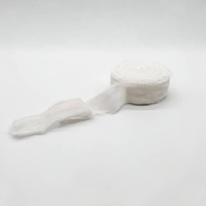Trim & Twine - Wholesale Ribbon - Gift Wrapping - 1.25" Velvet Ribbon - Raw Edge