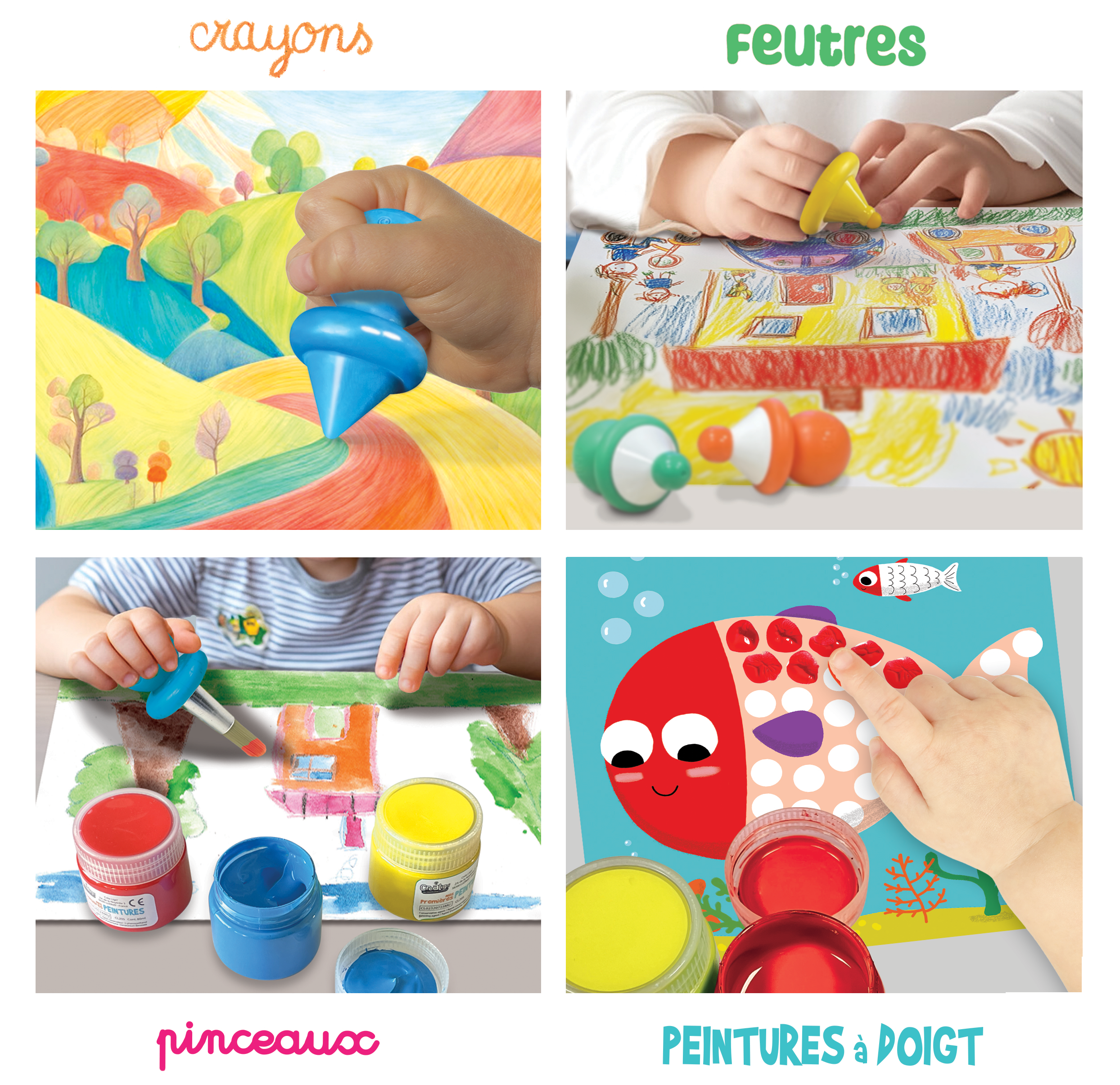 Créa Lign' - Wholesale Art Set - Kids & Baby - My First Artist's Box1