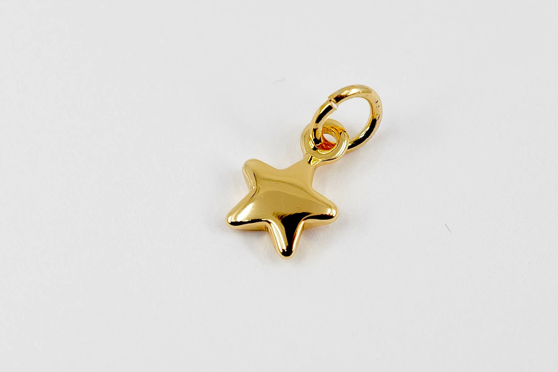 Copper Bee – wholesale Individual charm/pendant – Star Gold Plated Charm Pendant0