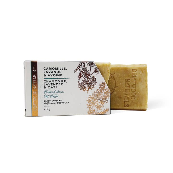 Camomille, Lavande & Avoine - Savon Corporel Artisanal for wholesale by DRIFTWOOD NATURALS