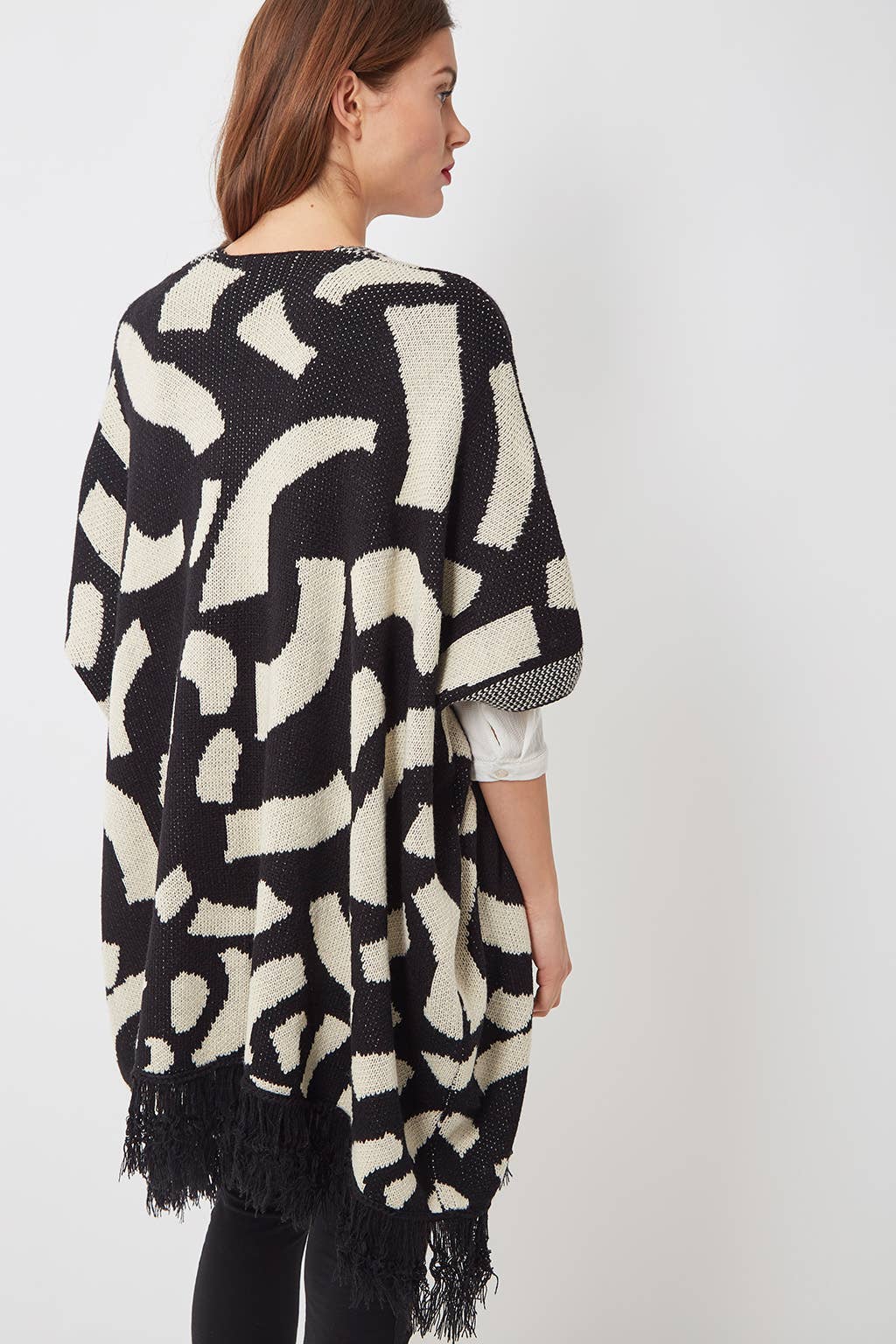 BanBat - Wholesale Jacket - Women's - Fringed printed jacket - L301031