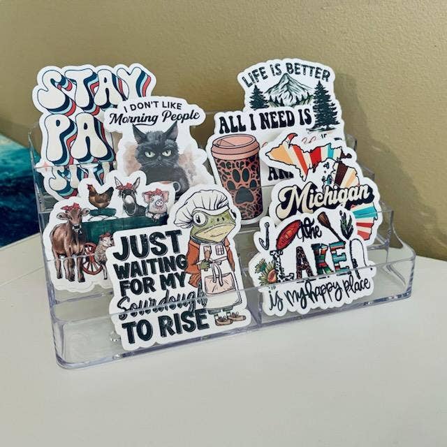 Expression Design Co - Wholesale Retailer Display - Paper & Novelty - Sticker Display