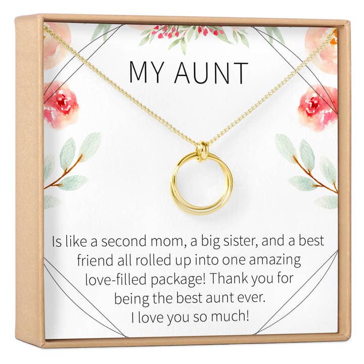 Aunt Necklace for wholesale by Dear Ava