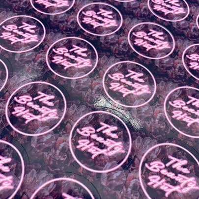 Tick It Off – wholesale Sticker – Glossy logo / custom stickers1