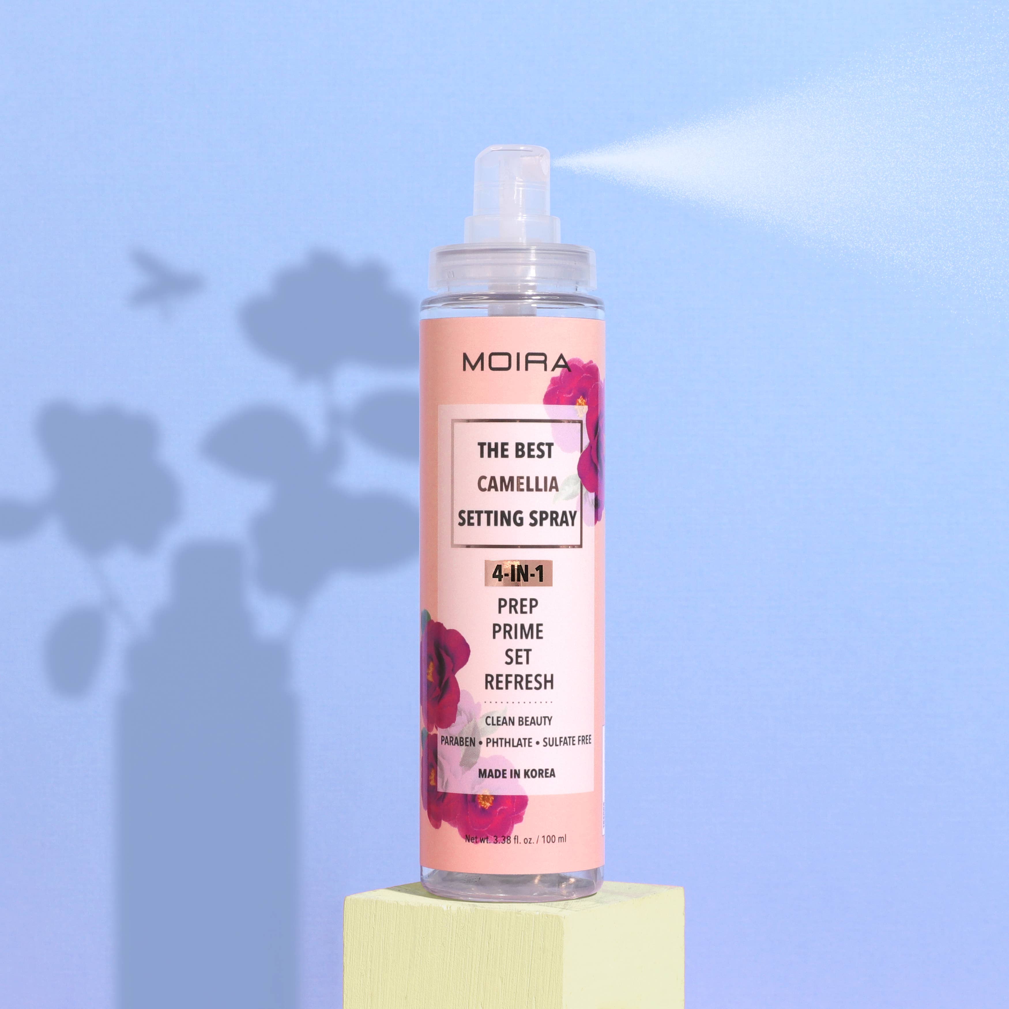 Moira Cosmetics - Wholesale Makeup Setting Spray/Powder - The Best Setting Spray - 005 Camelia1