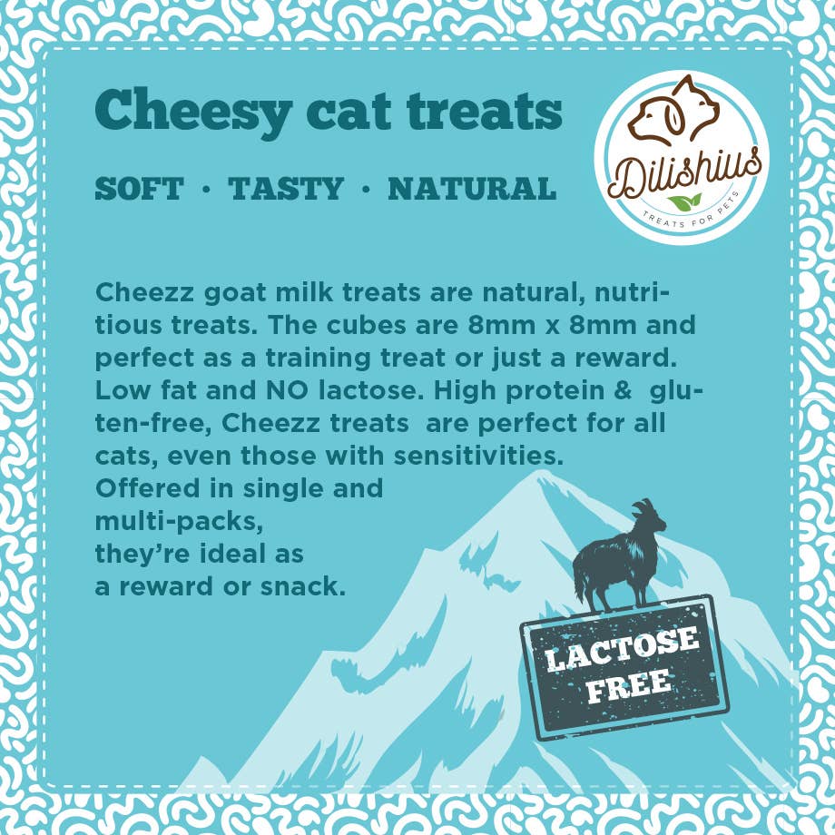 United Pet Brands - Wholesale Pet Treats - Cat - Goat Cheese Trainers for Cats 30g3