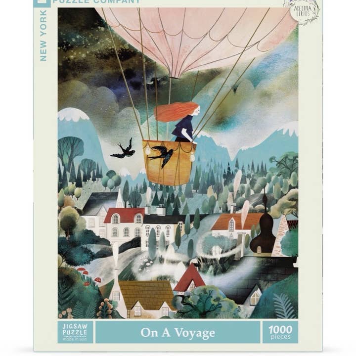 New York Puzzle Company - Wholesale Puzzle - Adult - On a Voyage - 1000 Piece Jigsaw Puzzle