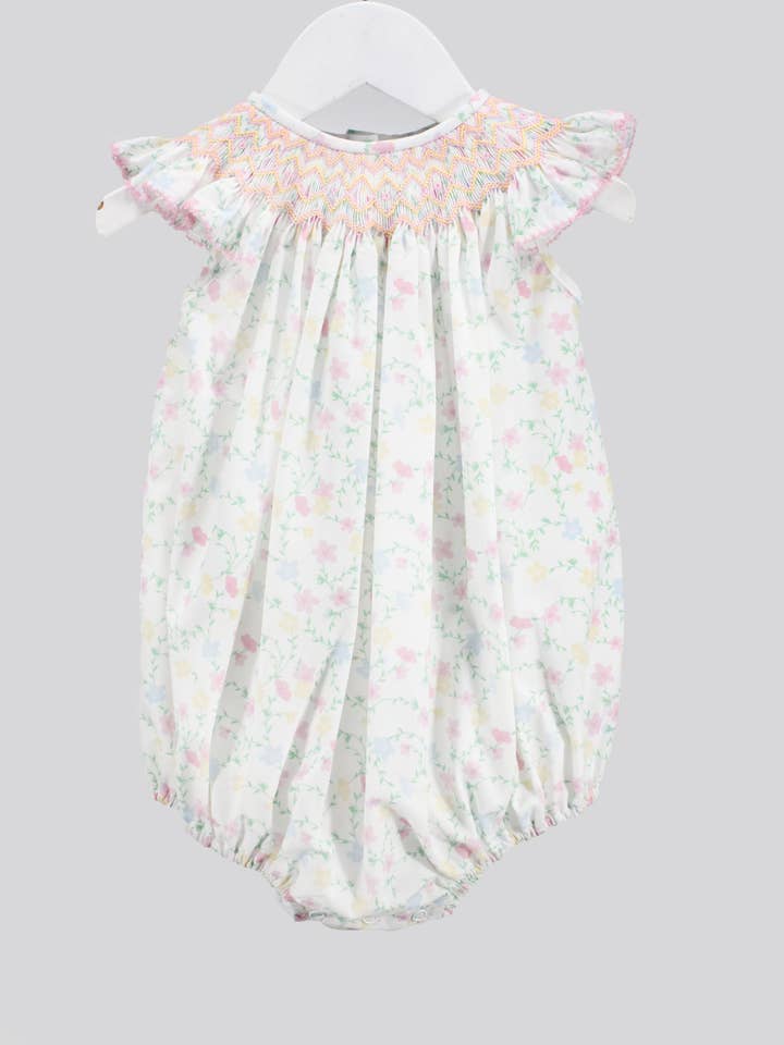 Multicolor Blossom Ava Bubble for wholesale by Baby Blessings Clothing