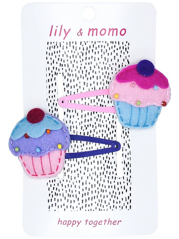 Sprinkles Kinderen Haarclips - Roze en Blauw voor wholesale door Lily and Momo