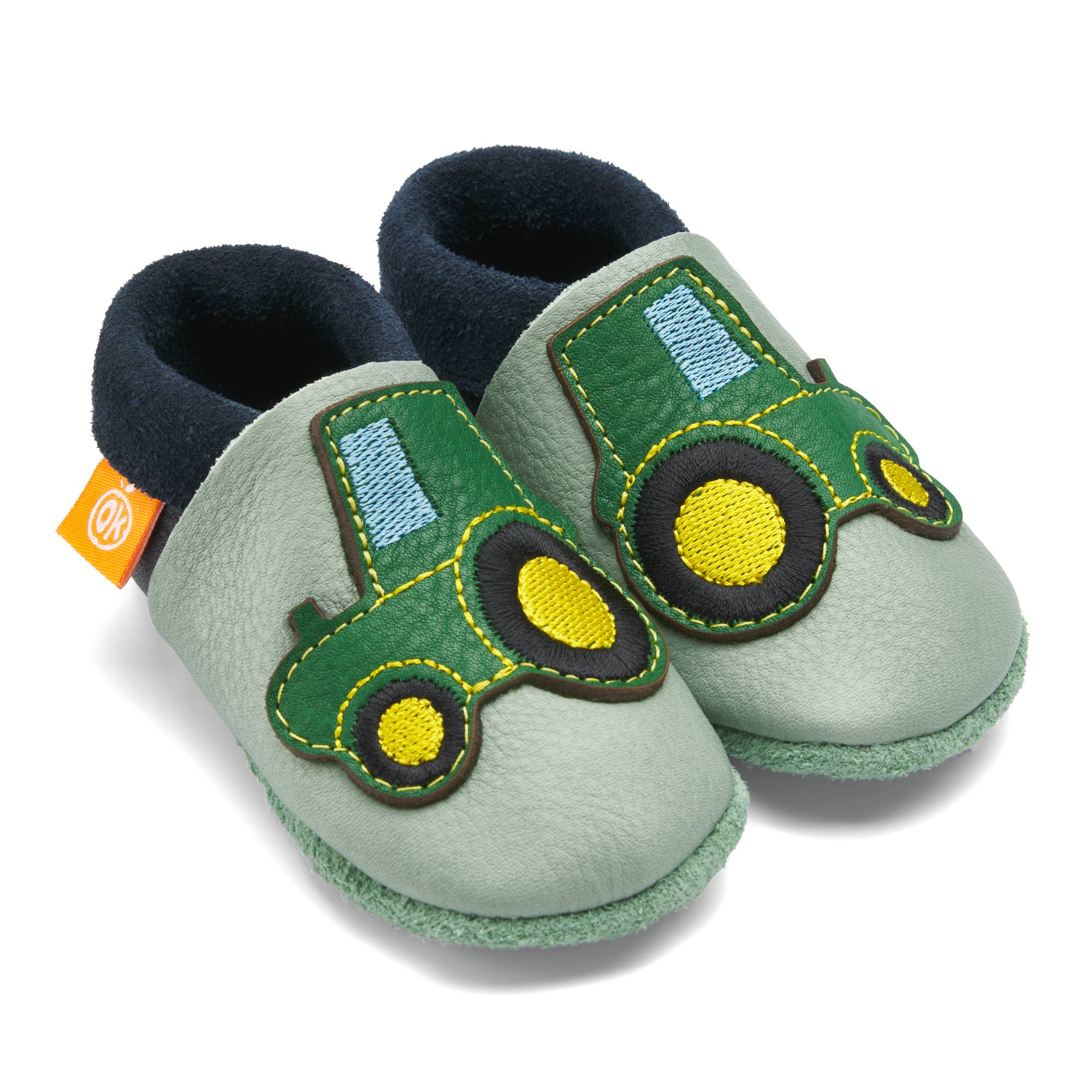 mint Kinder-Hausschuhe Herbert der Trecker für den Großhandel auf Faire