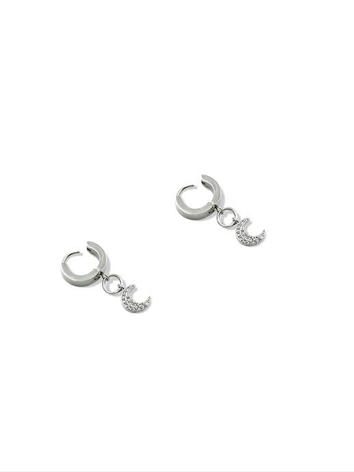 Boucles d'oreilles Charm Lune pour la vente par Dyosah