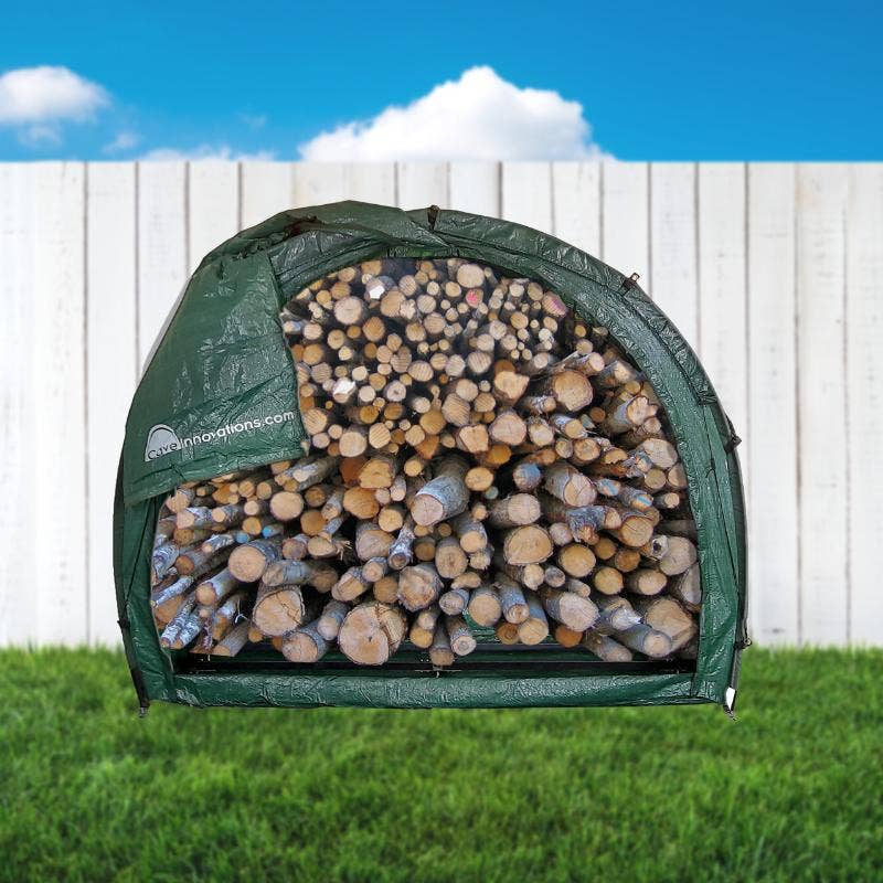 Rob McAlister Ltd – wholesale Outdoor ornament/decor – Log Cave™ Log Store – Log & Firewood Storage Tent5