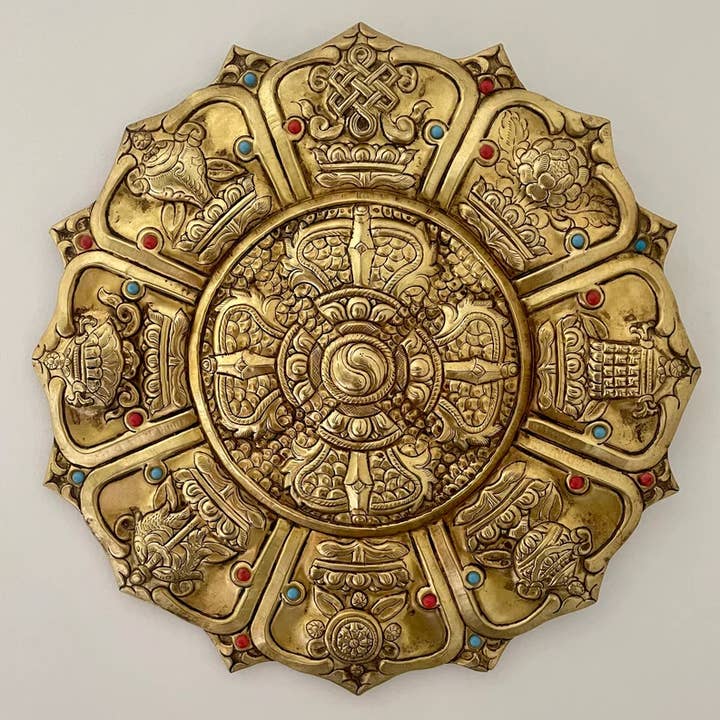 Bajra Astamangal Wall Hangings and other Purchase Wholesale khanjra. Free Returns & Net 60 Terms on Faire trending on Faire.