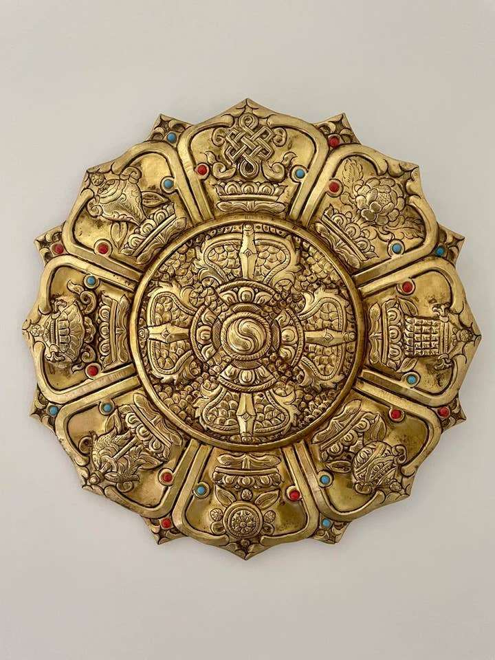 Bajra Astamangal Wall Hangings for wholesale by Numri Design