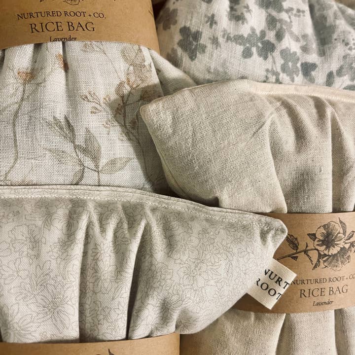 Nurtured Root + Co. - Wholesale Hot/Cold Compress - Hot & Cold Rice Bags