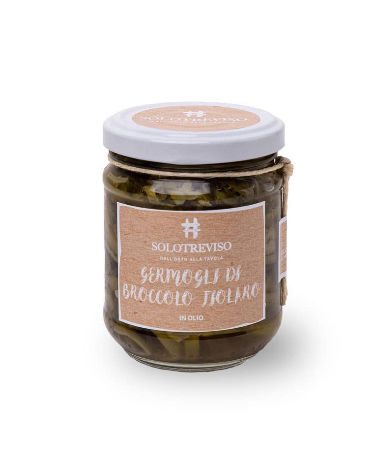 Solo Treviso - Wholesale Pickled Vegetables - Broccoli Fiolaro in oil