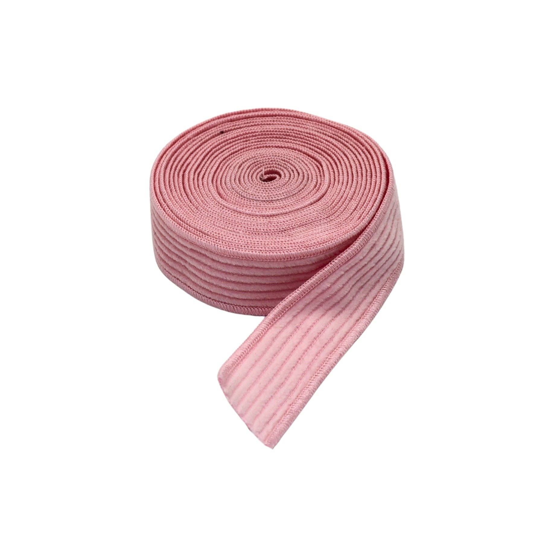 Next Chance - Wholesale Ribbon - Gift Wrapping - Ruban décoratif - Velours côtelé rose pâle0