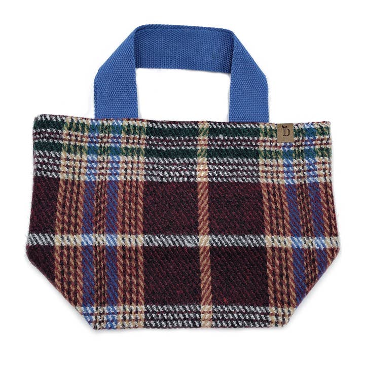 Do Everything In Love® - Wholesale Tote Bag - Women's - Small Plaid Tote Bag4