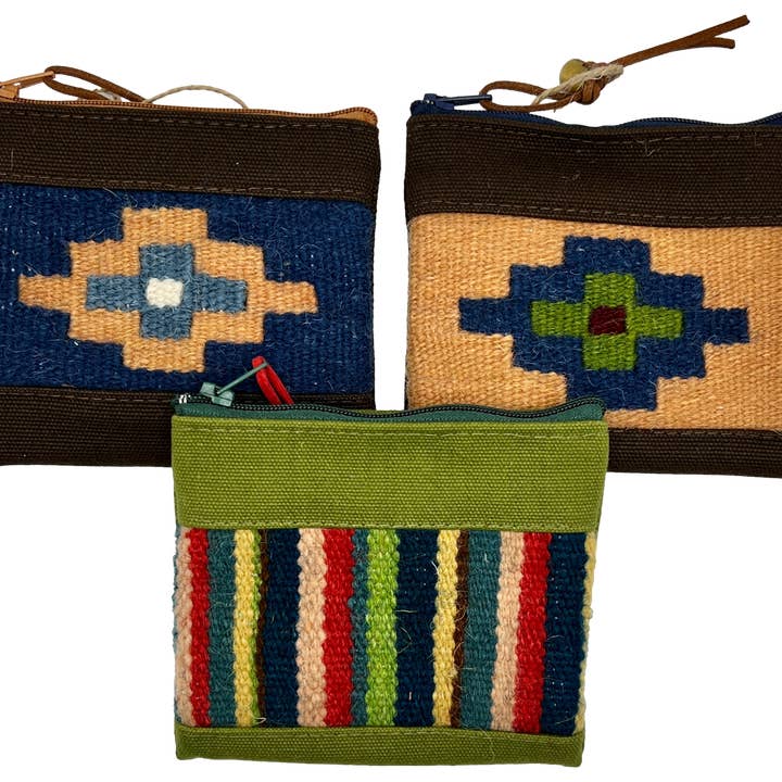 Coin Purses "Carpet Weave on Canvas" for wholesale by HDIF-USA