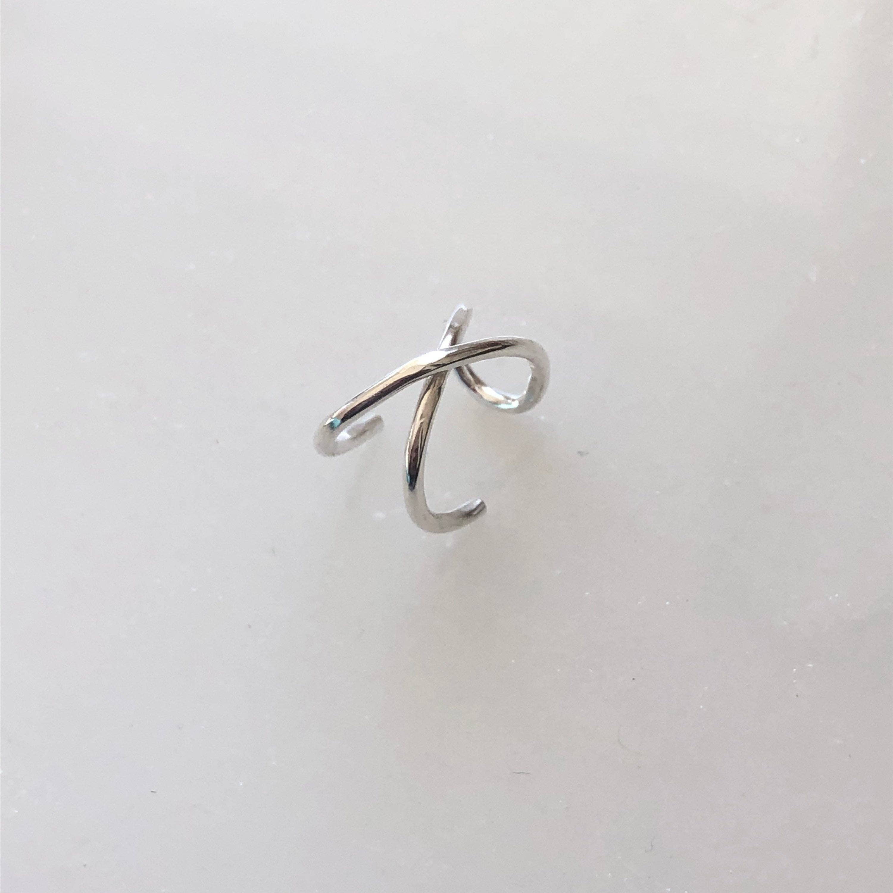 Derive Jewelry – wholesale Earcuff-örhängen – Double Bar öra manschett8