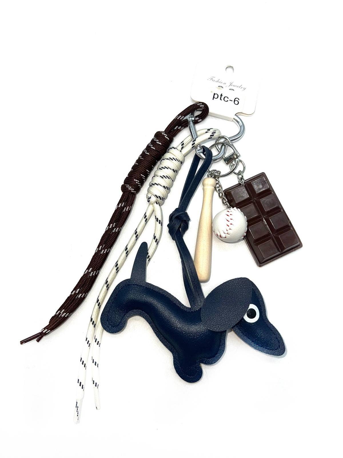 LINETA – wholesale Nyckelring - Unisex – PTC-6 nyckelring med trendigt hundmotiv3