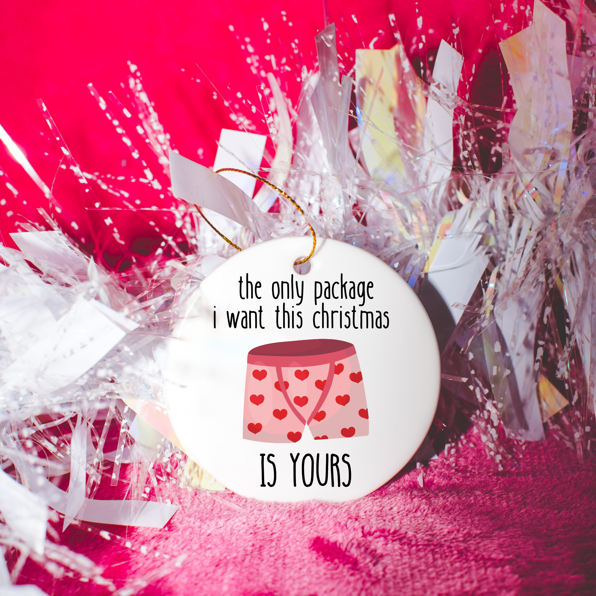 Ash+Co – wholesale Ornament – Xmas Ornament, Holiday, Swear Funny, Stocking, Gifts, Guys0