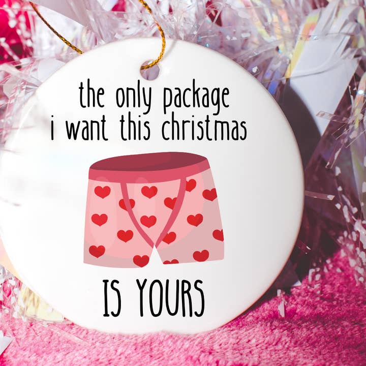 Ash+Co – wholesale Ornament – Xmas Ornament, Holiday, Swear Funny, Stocking, Gifts, Guys0