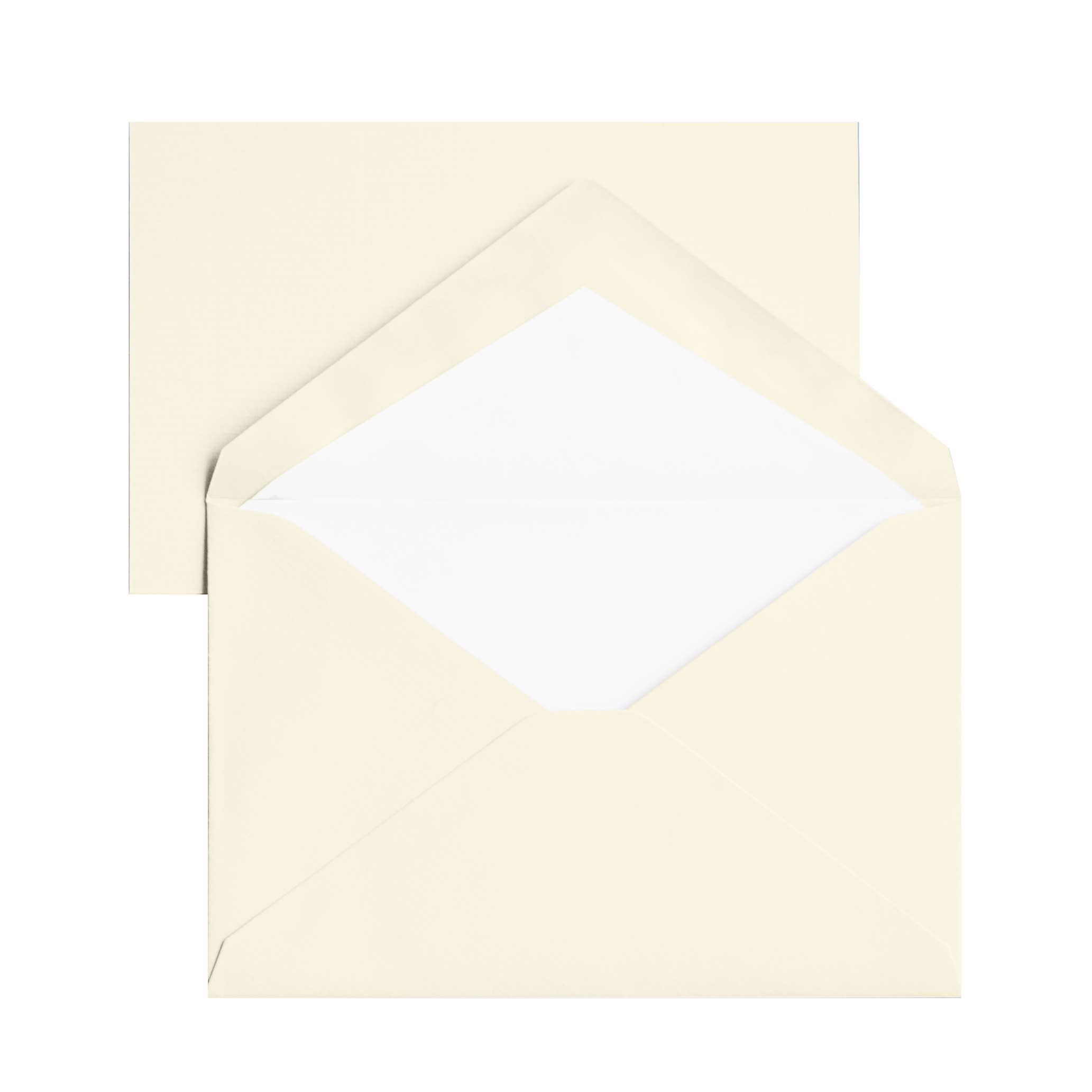 Royal Posthumus - Wholesale Stationery/Notecard Set - Crown Mill | Silver Line | Verged | 10,5x15,5cm | 5 colors7