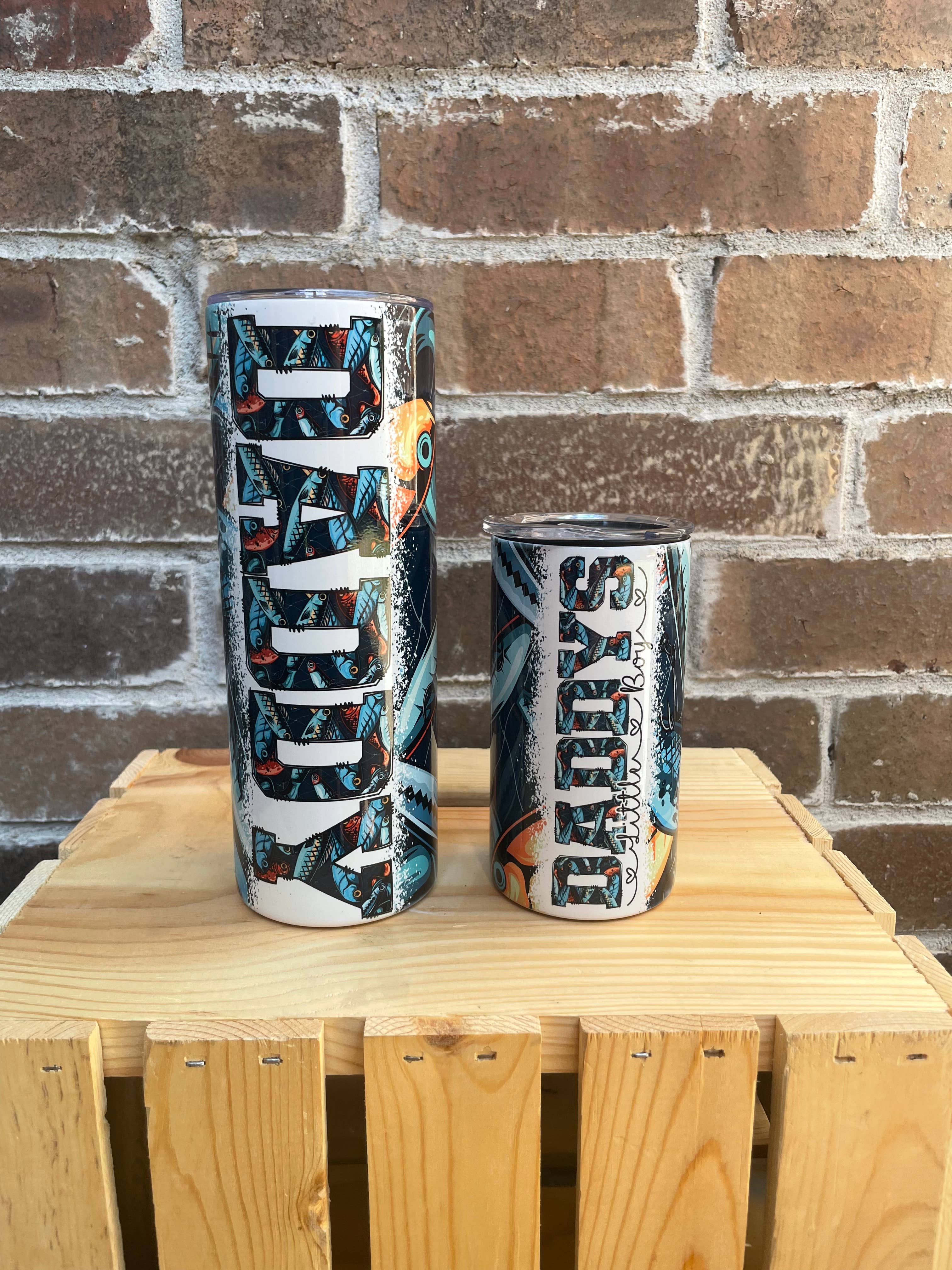 GingerSnapzz – Großhandel Thermotasse/-becher – Becher-Set „Daddy and Daddy's Boy“1