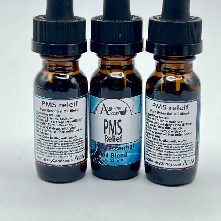 That Witch Beauty - Wholesale Essential Oil - PMS Relief Pure Essential Oil Blend: Balance your mood and help ease pain of cramps